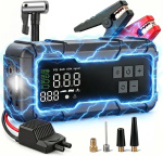 Guistekno 8000A Jump Starter with Tire Inflator 150 PSI